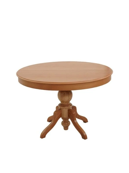 Lindon Baba Ayak Yuvarlak Açılır Masa 100x100 - Resim 3