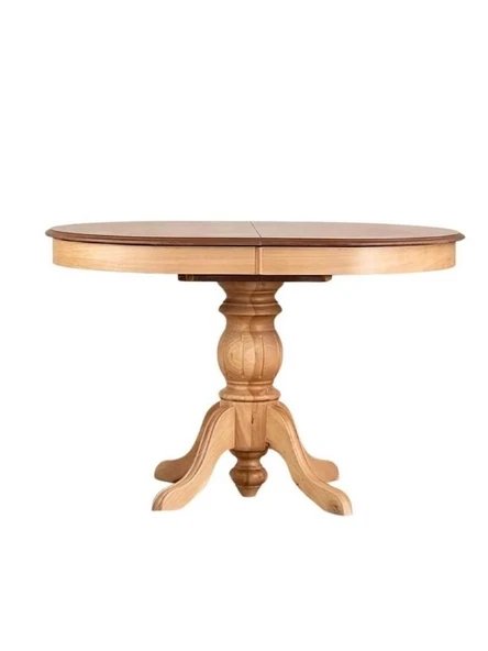 Rika Baba Ayak Oval Açılır Masa 90x130 - Resim 9