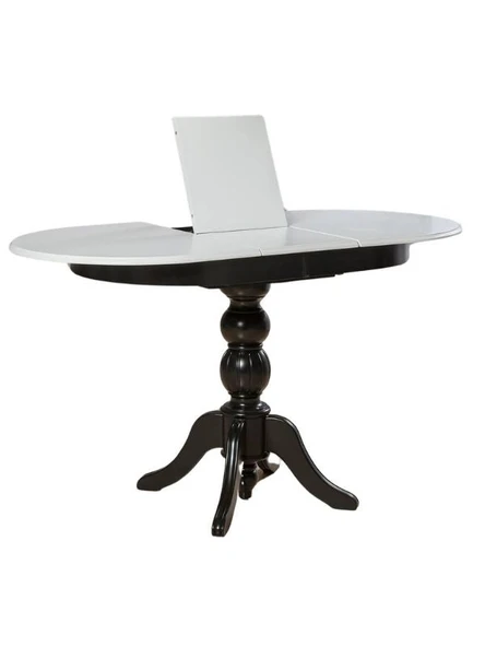 Rika Baba Ayak Oval Açılır Masa 70x110 - Resim 3