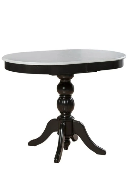 Rika Baba Ayak Oval Açılır Masa 70x110 - Resim 5