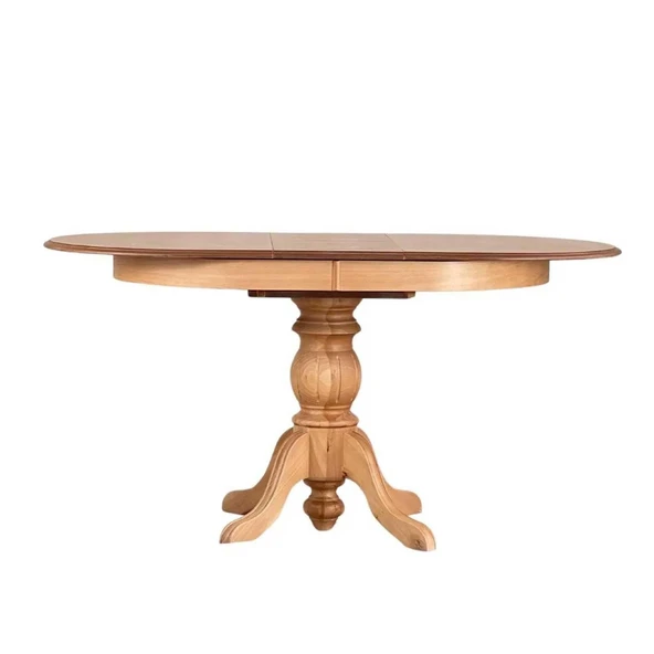 Rika Baba Ayak Oval Açılır Masa 80x120 - Resim 5