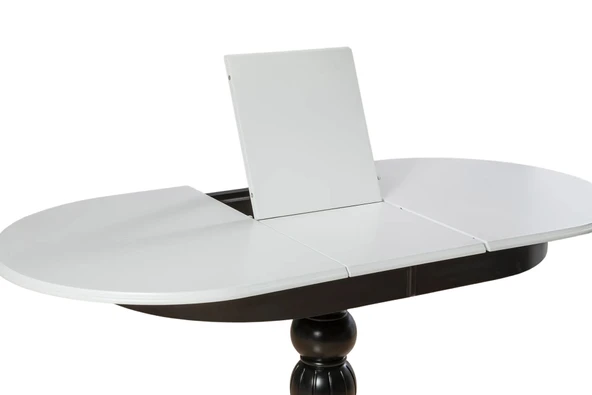 Rika Baba Ayak Oval Açılır Masa 70x110 - Resim 4