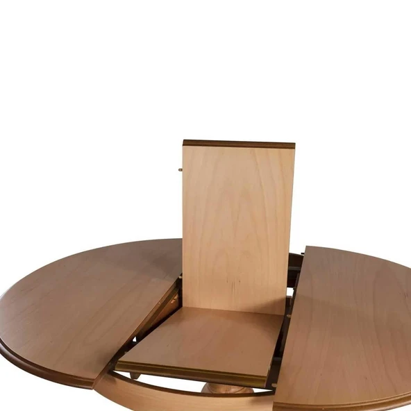 Rika Baba Ayak Oval Açılır Masa 80x120 - Resim 10