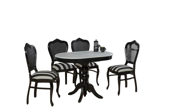 Rika Baba Ayak Oval Açılır Masa 70x110 - Resim 11