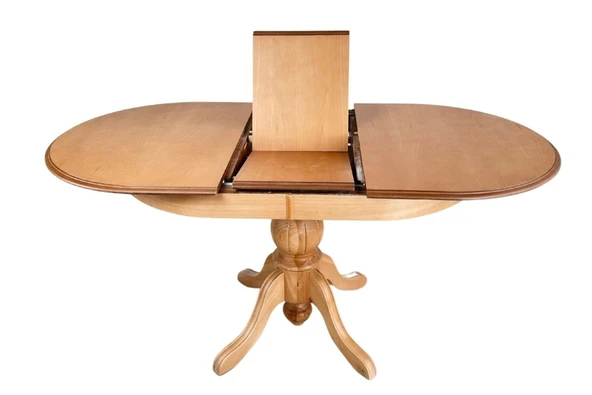 Rika Baba Ayak Oval Açılır Masa 80x120 - Resim 3