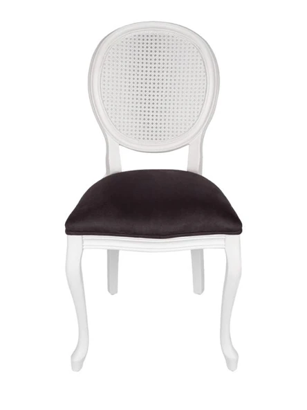 Madalyon Hasırlı Ahşap Sandalye ürün görseli