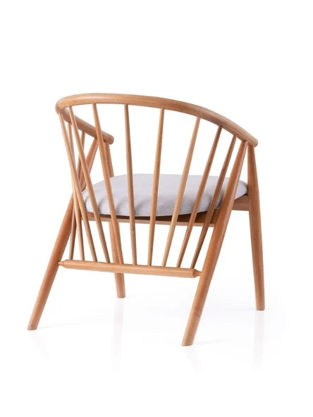 Helsa Teddy Natural Ahşap Sandalye - Resim 2