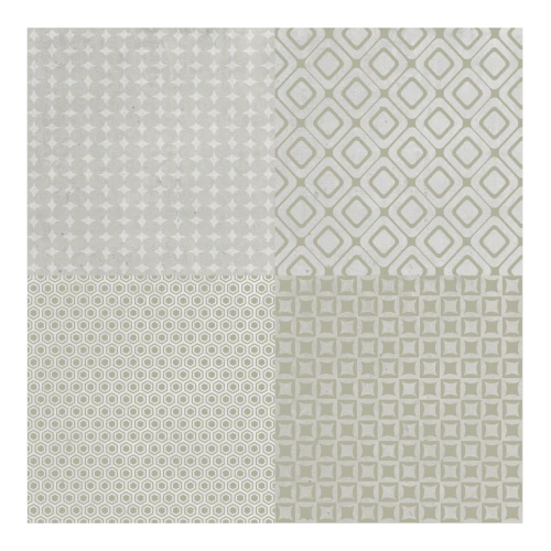 DecoHandy 30x30 cm Kendinden Yapışkanlı  Pvc Karo Mutfak Arası 4 Lü Karışık model  0,36m2 - Resim 2