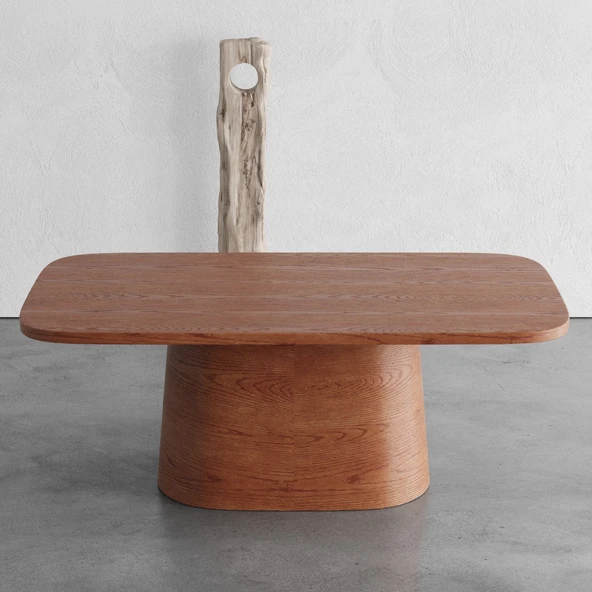 Barocco İtalyan Still Oval Ahşap Yemek Masası 100x190 - Resim 8