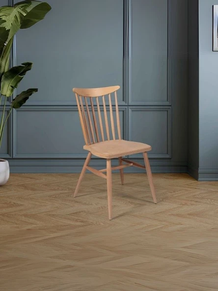 Ashbourne Retro Ahşap Sandalye ürün görseli