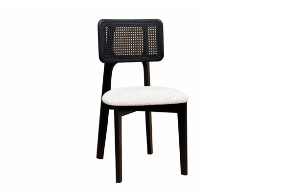 Zeus Hazeranlı Ahşap Bohem Sandalye - Resim 11