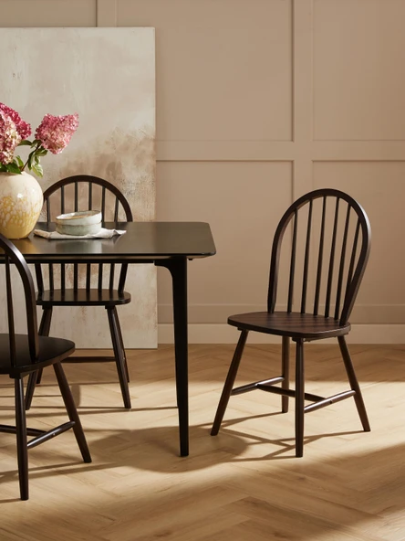 Tropico Amerikan Retro Ahşap Sandalye - Resim 7