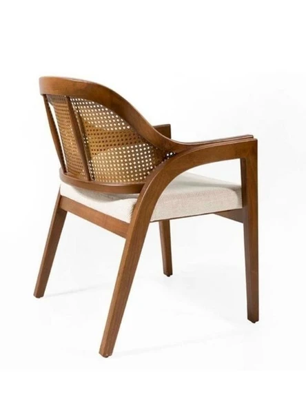 Eliza Hazeranlı Ahşap Bohem Sandalye - Resim 5