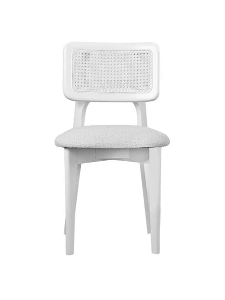 Zeus Hazeranlı Ahşap Bohem Sandalye ürün görseli