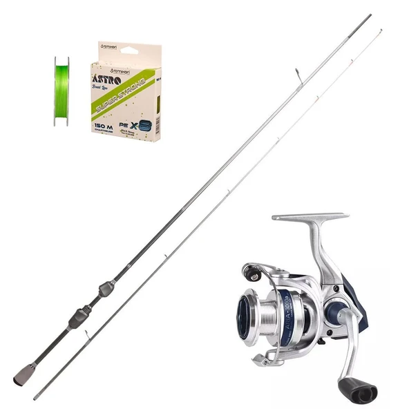 Okuma Aria 1000 - Ryuji Matrix Fuji 228cm 08-6gr LRF Olta Seti ürün görseli