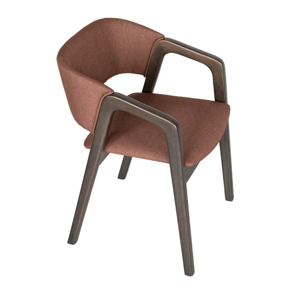 Liva Kolçaklı Ahşap Sandalye - Resim 6