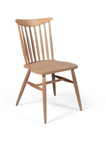 Ashbourne Retro Ahşap Sandalye - Resim 2