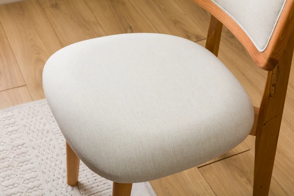 Zeus Ahşap Bohem Sandalye - Resim 6