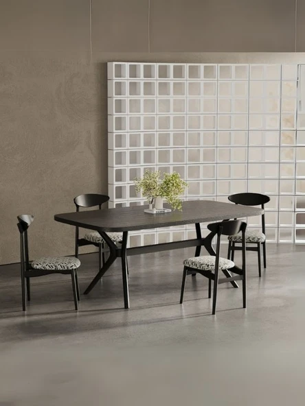 Bosco Pergel Ahşap Mutfak Masası 90x170 ürün görseli