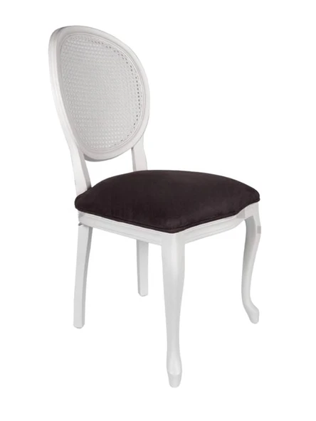 Madalyon Hasırlı Ahşap Sandalye - Resim 4