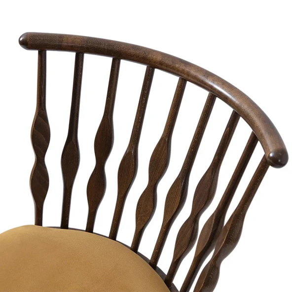 Natura Retro Ahşap Sandalye - Resim 4