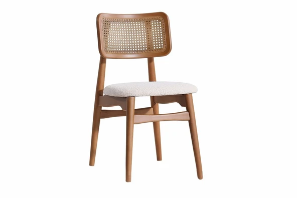 Helios Hazeranlı Ahşap Bohem Sandalye - Resim 7