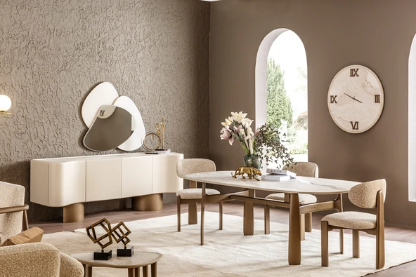 Nova İskandinav Ahşap Sandalye - Resim 6