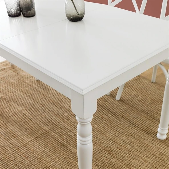 Antik Açılır Yemek Masası 80x120 - Resim 5