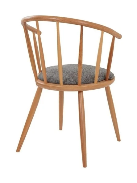 Bamboo Ahşap Mutfak Sandalyesi - Resim 12