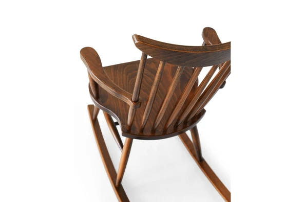 Hudson Rocker Ahşap Sallanır Sandalye - Resim 3