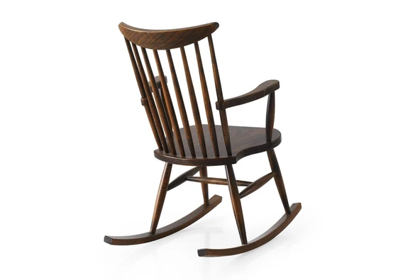 Hudson Rocker Ahşap Sallanır Sandalye - Resim 5