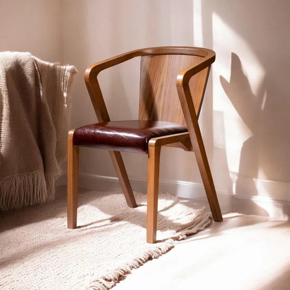 Bianca Ahşap Sandalye - Resim 4