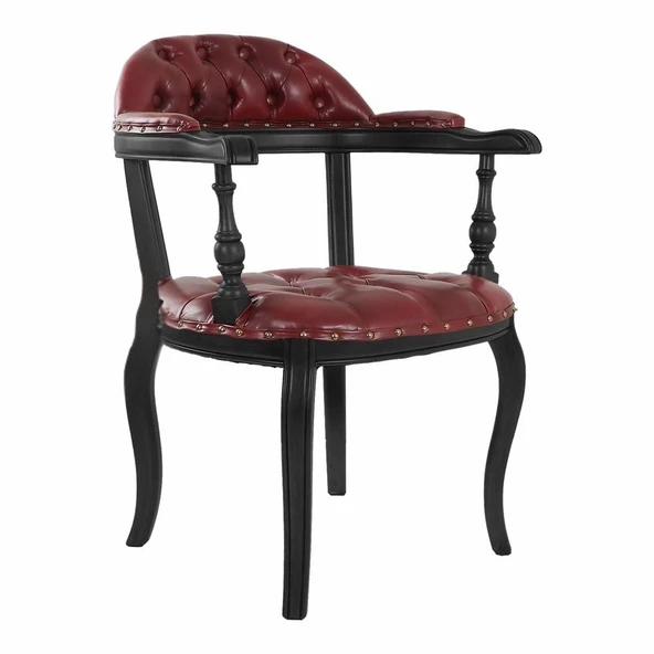 Majesta Kapitoneli Classic Sandalye - Resim 4