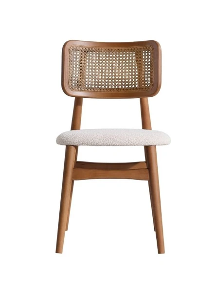 Helios Hazeranlı Ahşap Bohem Sandalye ürün görseli