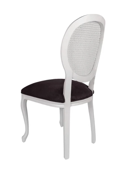 Madalyon Hasırlı Ahşap Sandalye - Resim 3