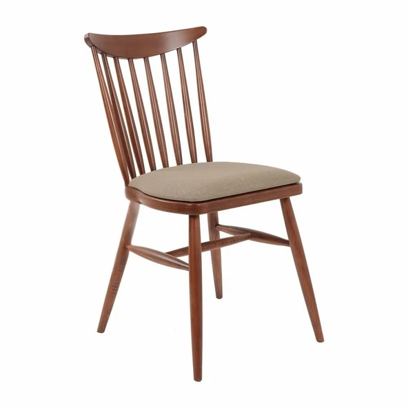 Ashbourne Ahşap Mutfak Sandalyesi - Resim 8