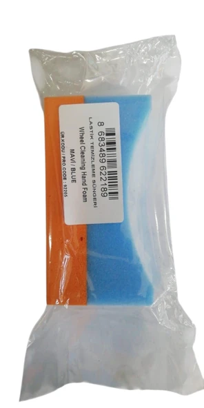 BEFAR LASTİK TEMİZLEME SÜNGERİ MAVİ 92205