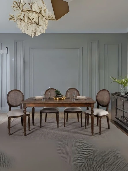 Madalyon Hazeranlı Sandalye - Resim 11