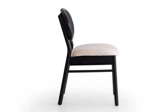 Oslo Hasırlı Ahşap Sandalye - Resim 5