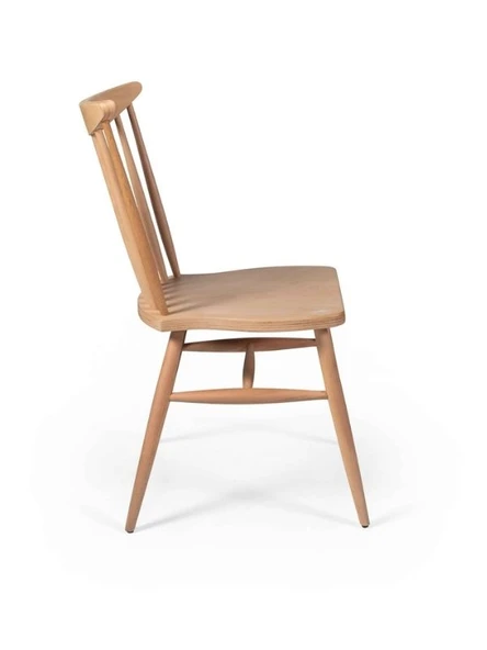 Ashbourne Retro Ahşap Sandalye - Resim 3