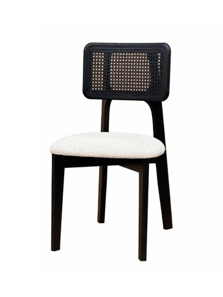 Zeus Hazeranlı Ahşap Bohem Sandalye - Resim 8