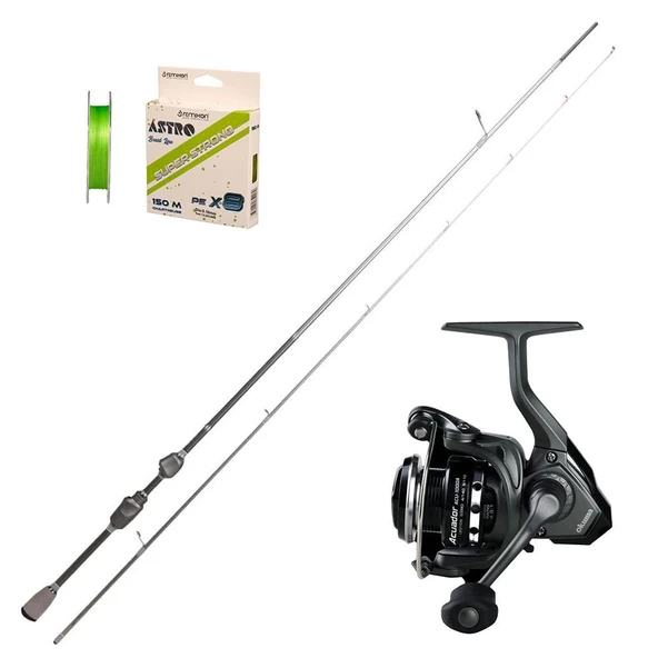 Okuma Acuador 1000 - Ryuji Matrix Fuji 228cm 08-6gr LRF Olta Seti ürün görseli