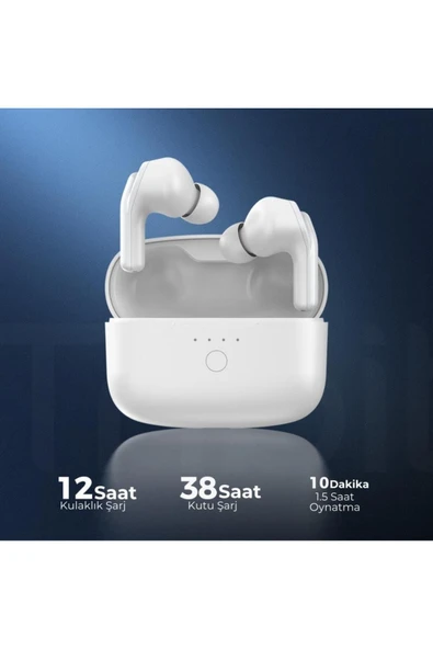 Tribit Flybuds C1 Qualcomm Qcc3040 Anc 60 Saat Oynatma Süresi Kablosuz 5.2 Bluetooth Kulak Içi Kulak - 5