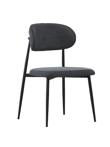 Polo Sandalye, Siyah Metal - Resim 9