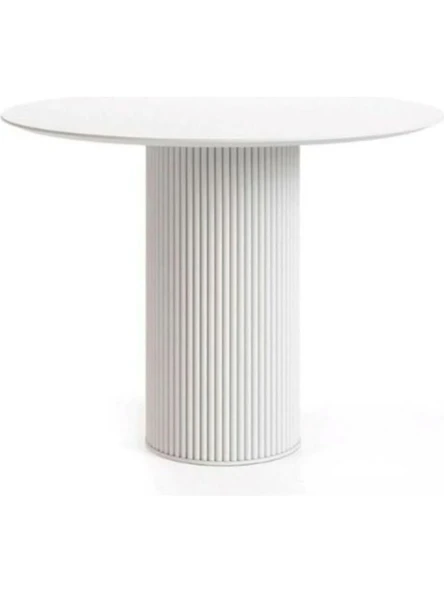 Breeze Yuvarlak Ahşap Bohem Masa 90x90 - Resim 3