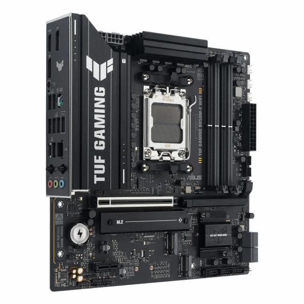 Asus TUF Gaming B850M-E WiFi DDR5 (8000MHz)OC M.2 HDMI/DP/USB-C PCIe 5.0 AM5 mATX Anakart - Resim 3