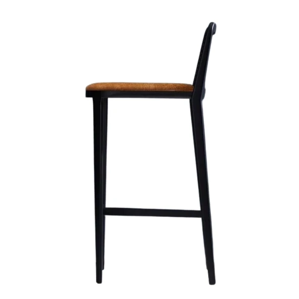 Martha Hazeranlı Ahşap Bar Sandalyesi - Resim 4