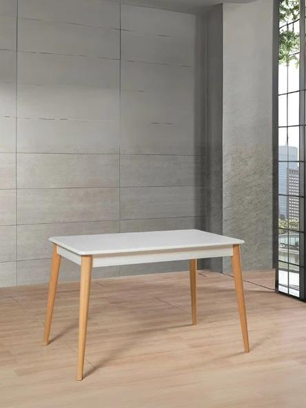 Ludovica Fransız Retro Still Açılır Yemek Masası 90x140 - Resim 3