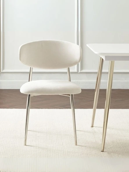 Polo Sandalye, Krom Metal - Resim 2