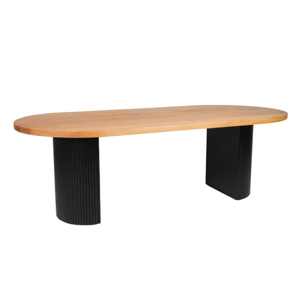 Zeno Oval Bohem Yemek Masası 90x180 - Resim 3